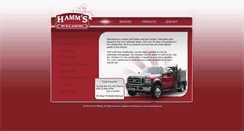 Desktop Screenshot of hammswelding.com